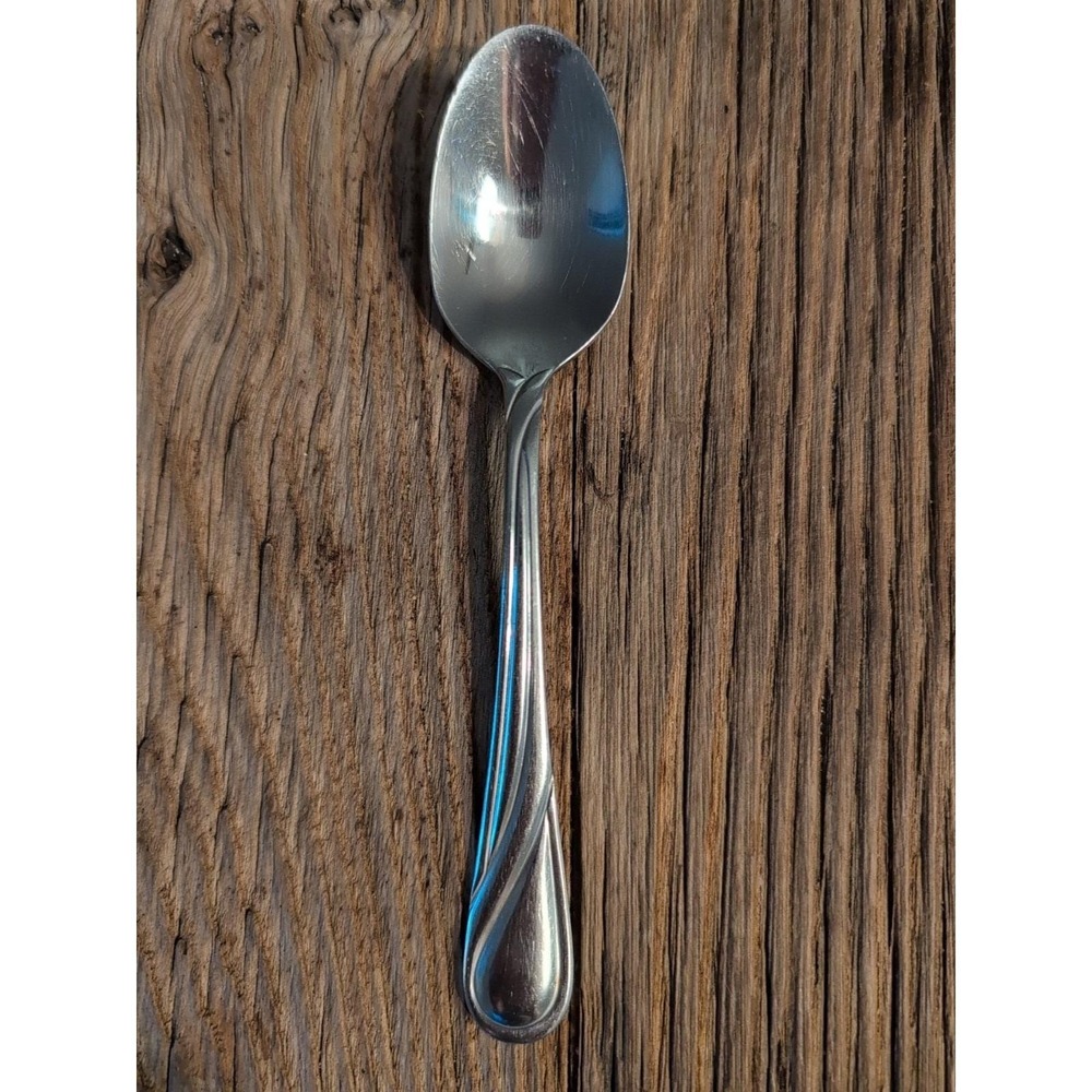 Pfaltzgraff GLENNBROOK Stainless Swirl  Gloss Silverware Teaspoon 6 In